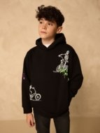 NEXT džemperis su gobtuvu, F19783, 110 cm