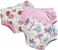 BAMBINO MIO mokomosios kelnaitės-atprastukės, 3-4 metai, 3 vnt., Girls combo pink, TP3-4.03GCPX