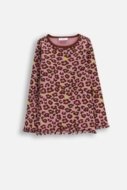 COCCODRILLO marškinėliai CRAFT PUNK GIRL KIDS, violetiniai, ZC5143101CGK-016-116, 116 cm