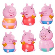TOMY vonios žaislas Peppa Family Squirters, 3vnt., asort.,  E73105C/E73159/E73158