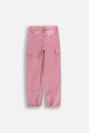 COCCODRILLO kelnės CRAFT PUNK GIRL JUNIOR, rožinės, ZC5119101CGJ-033-152, 152 cm
