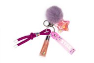 DREAM POP raktų pakabukas su lūpų blizgiu, Y81418-33690