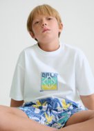 MAYORAL marškinėliai trumpomis rankovėmis, white lemo, 6.036-29, 140 cm