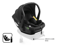 HAUCK automobilinė kėdutė DRIVE N CARE, 40-87 cm., Black, 614365