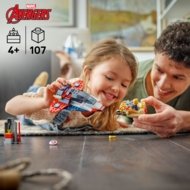76319 LEGO® Super Heroes Marvel Kapitonas Amerika prieš Tanosą