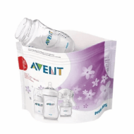 PHILIPS AVENT sterilizavimo maišeliai mikrobangų krosnelei, 5 vnt., SCF297/05