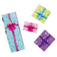 BARBIE Party Unboxed Reveal siurprizų rinkinys šviesiaplaukė lėlė, JFG70