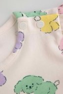 COCCODRILLO smėlinukas HAPPY PUPPY GIRL NEWBORN, kreminis, ZC5112105HGN-002-062, 62 cm