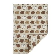 MARKLAND dviejų dalių patalynės užvalkalų komplektas PURE MUSLIN, 70-100 cm., Hippo, 17-61HPO