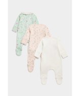 MOTHERCARE šliaužtinukas ilgomis rankovėmis 3 vnt., FB256