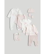 MOTHERCARE 8 dalių komplektas kūdikiui, AV47101 68 cm