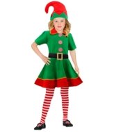WIDMANN kostiumas Santa's Litlle Helper Elf, dydis (104 cm / 2-3 metai), 88990