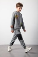 COCCODRILLO kelnės SPORTS BOY JUNIOR, pilkos, cm