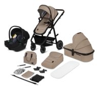 LIONELO universalus vežimėlis AMBER 3IN1, Beige sand