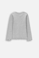COCCODRILLO marškinėliai EVERYDAY GIRL A, pilki, ZC4143112VGA-019-164, 164 cm