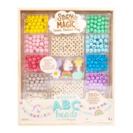 STORY MAGIC kūrybinis rinkinys Mediniai karoliukai su raidėmis (ABC), 201247