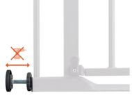 HAUCK apsauginiai varteliai CLEAR STEP AUTOCLOSE 2, Black, 597484