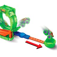HOT WHEELS MONSTER TRUCKS MUTANT CHAOS triukų trasa su slaimu, JMK91