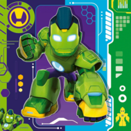 RAVENSBURGER vaikiška dėlionė Iron Man & Friends, 3x49 det., 12004192