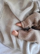 MILLI vilnonis pledas NEVADA, 75x100 cm., Beige, MIL1110124