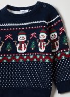 OVS BOY9-36M TRICOT 2H 9-12 BLUE 001916272