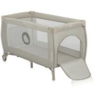 LIONELO lovelė-maniežas STEFI PLUS, 125x65 cm., Beige cappuccino