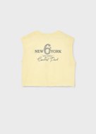 MAYORAL marškinėliai be rankovių, vanilla, 6.014-93, 140 cm