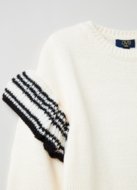 OVS GIRL3-10Y TRICOT 2H 6-7 WHITE 001913566
