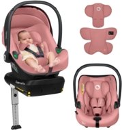LIONELO automobilinė kėdutė su ISOFIX baze ASTRID I-SIZE, Pink coral, 40-87 cm.