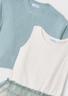 MAYORAL suknelė 6A, jade, 4.912-26, 134 cm