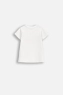 COCCODRILLO marškinėliai trumpomis rankovėmis, balti, WC6143201QGN-001-068, 