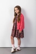 COCCODRILLO megztinis CRAFT PUNK GIRL KIDS, rožinis, ZC5172202CGK-007-122, 122 cm