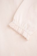 COCCODRILLO marškinėliai FLOWERS GIRL NEWBORN, ecru, ZC4143101FGN-003-086, 86 cm