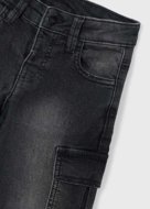 MAYORAL kelnės, black, 4.563-24, 10 cm