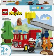 10473 LEGO® DUPLO® Town Ugniagesių sunkvežimis su žarna ir ugniagesiu