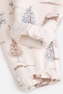 COCCODRILLO sportinės kelnės FRIENDS TOGETHER BOY NEWBORN, ecru, ZC4120102FBN-003-086, 86 cm