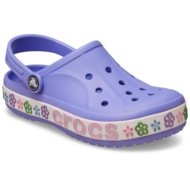 CROCS šlepetės BAYABAND FLOWER, violetinės, 211303-5PY, 27 dydis