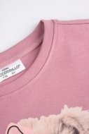 COCCODRILLO suknelė CRAFT PUNK GIRL KIDS, rožinė, ZC5129101CGK-033-104, 104 cm