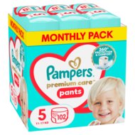 PAMPERS sauskelnės-kelnaitės Premium Care, 5 dydis 11-17kg, 102 vnt., 80825839
