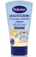 BÜBCHEN veido kremas nuo saulės vaikams, 50ml SPF 50+, TW21