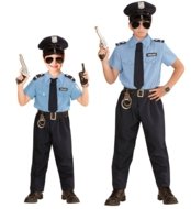 WIDMANN kostiumas Police Officer, dydis (104 cm / 2-3 metai), 04024