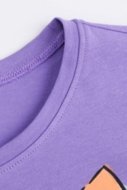 COCCODRILLO marškinėliai EVERYDAY GIRL A, violetiniai, ZC4143110VGA-016-152, 152 cm