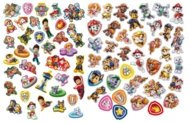 TOTUM PAW PATROL lipdukų rinkinys, TT723736 