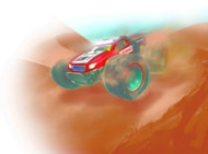 MAISTO TECH R/C valdomas automobilis Off-Road Desert Racer, 81466