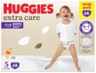 HUGGIES sauskelnės-kelnaitės EXTRA CARE, Box, 5 dydis, 12-17 kg., 34x2 vnt., 2668771