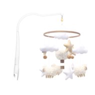 NENO karuselė lovytei su laikikliu NELU, NEN-BAB-ZB007