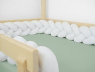 BENLEMI lovos apsauga, 300 cm., White, 8193/300-BIL