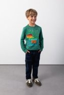 COCCODRILLO marškinėliai X-RAY VISION BOY KIDS, žali, ZC5143104XBK-011-122, 122 cm