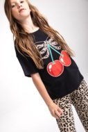 MOKIDA marškinėliai MOKIDA COLLECTION GIRL, juodi, ZM5143202MCG-021-110, 110 cm