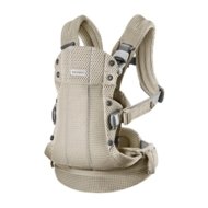 BABYBJÖRN nešioklė HARMONY 3D MESH, grey beige, 088002